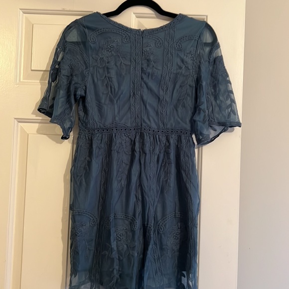 Ladies size small blue romper. Immaculate condition, only worn 3 times. - Picture 4 of 4